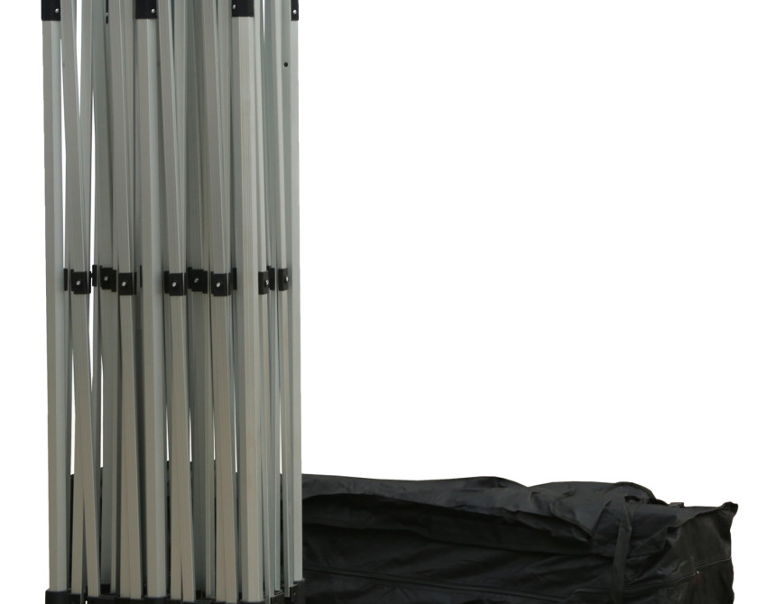 GAZEBO ΜΕ 4 ΠΛΑΙΝΑ ΠΑΝΙΑ ΣΚΙΑΣΗΣ CRESSEN HM21099.01 ΠΤΥΣΣΟΜΕΝΟ ΑΛΟΥΜΙΝΙΟΥ 3x6x3,4Yμ