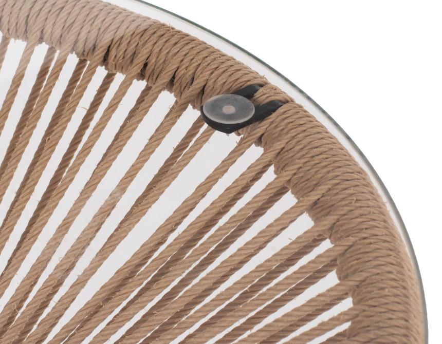 ΣΕΤ ΕΞΩΤΕΡΙΚΟΥ ΧΩΡΟΥ 3ΤΜΧ ACAPULCO HM21100 TWISTED WICKER-ΜΕΤΑΛΛΟ