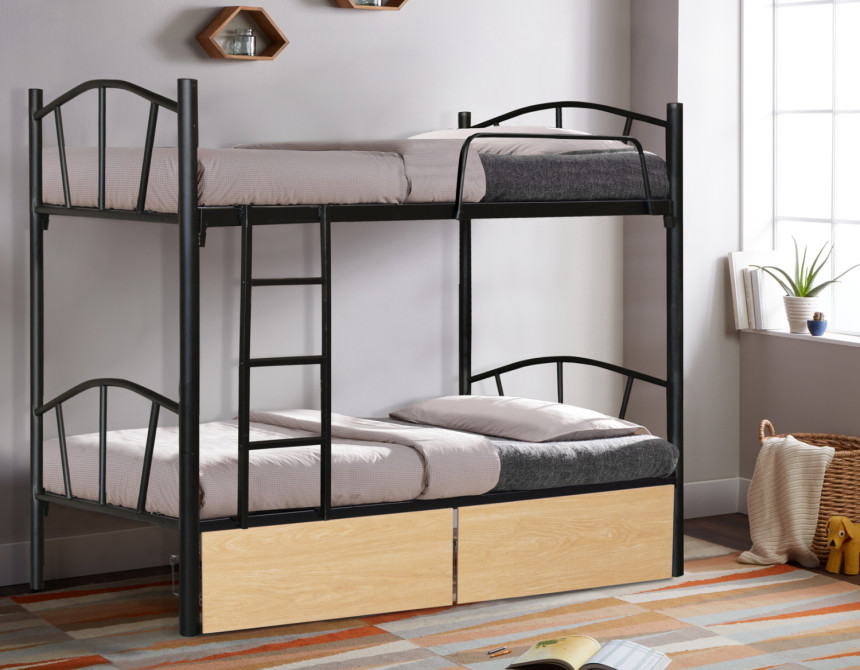 ΚΟΥΚΕΤΑ FLOOR HM21122.01 ΜΕΤΑΛΛΙΚΗ ΜΑΥΡΗ--ΕΠΙΔΑΠΕΔΙΑ ΣΥΡΤΑΡΙΑ SONAMA 200x91,5x177,5Yεκ