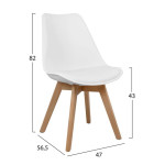 ΣΕΤ ΤΡΑΠΕΖΑΡΙΑΣ 5ΤΜΧ HM10350.01 ΤΡΑΠΕΖΙ 120x70x76,5 cm & ΚΑΡΕΚΛΕΣ VEGAS
