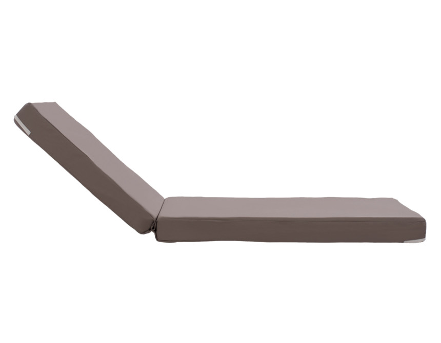 ΜΑΞΙΛΑΡΙ ΞΑΠΛΩΣΤΡΑΣ POLYESTER SIFNOS ΓΚΡΙ HM11235.10P 190x70x11 εκ.