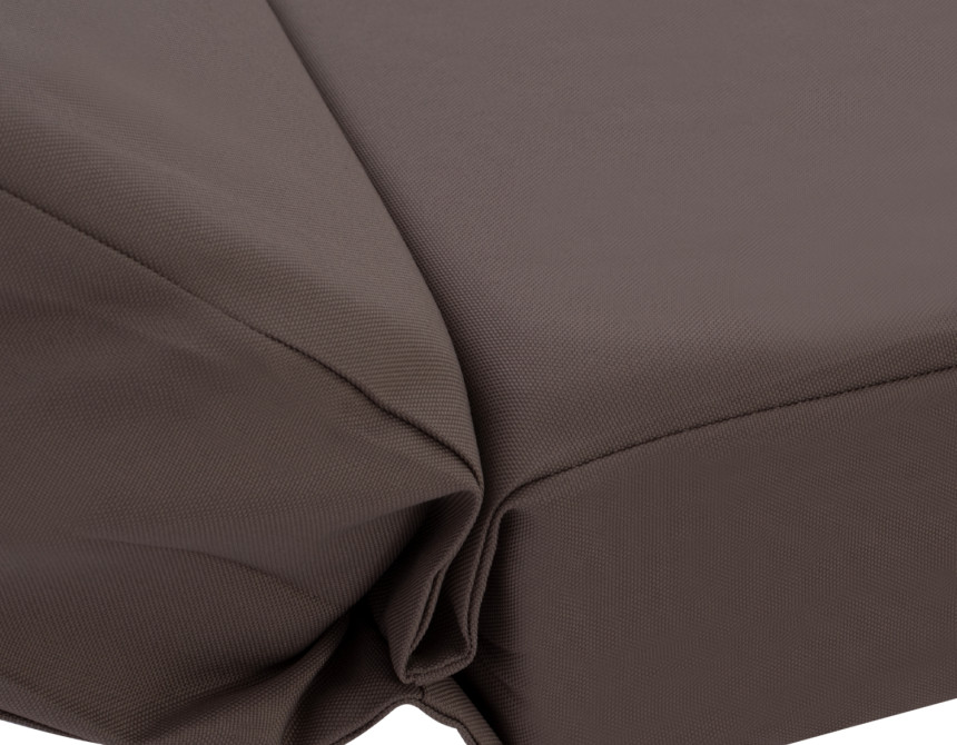 ΜΑΞΙΛΑΡΙ ΞΑΠΛΩΣΤΡΑΣ POLYESTER SIFNOS ΓΚΡΙ HM11235.10P 190x70x11 εκ.