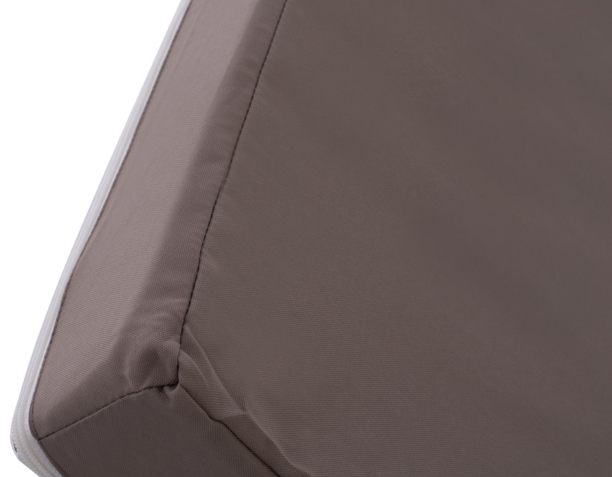 ΜΑΞΙΛΑΡΙ ΞΑΠΛΩΣΤΡΑΣ POLYESTER SIFNOS ΓΚΡΙ HM11235.10P 190x70x11 εκ.