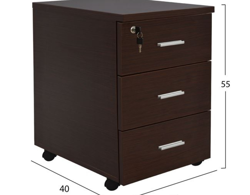 ΣΕΤ ΓΡΑΦΕΙΟΥ 2ΤΜΧ ΣΕ ΧΡΩΜΑ WENGE HM10215.12