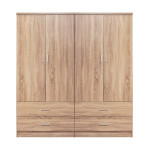 ΣΕΤ 2 ΤΜΧ ΝΤΟΥΛΑΠΑ 4ΦΥΛΛΗ ΜΕ 4 ΣΥΡΤΑΡΙΑ SONAMA 160X42X181 HM11349.02