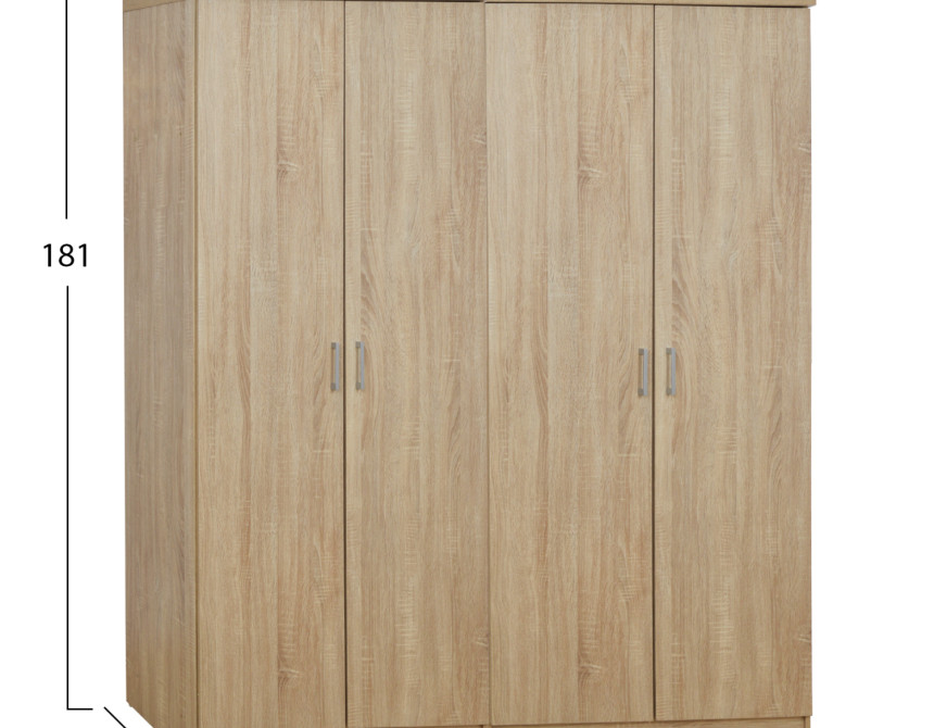 ΣΕΤ 2 ΤΜΧ ΝΤΟΥΛΑΠΑ 4ΦΥΛΛΗ SONAMA 160X42X181 HM11350.02