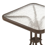 ΣΕΤ ΤΡΑΠΕΖΑΡΙΑ 3ΤΜΧ ΚΑΡΕΚΛΕΣ ΚΑΙ ΤΡΑΠΕΖΙ 60x60 HM5183.02