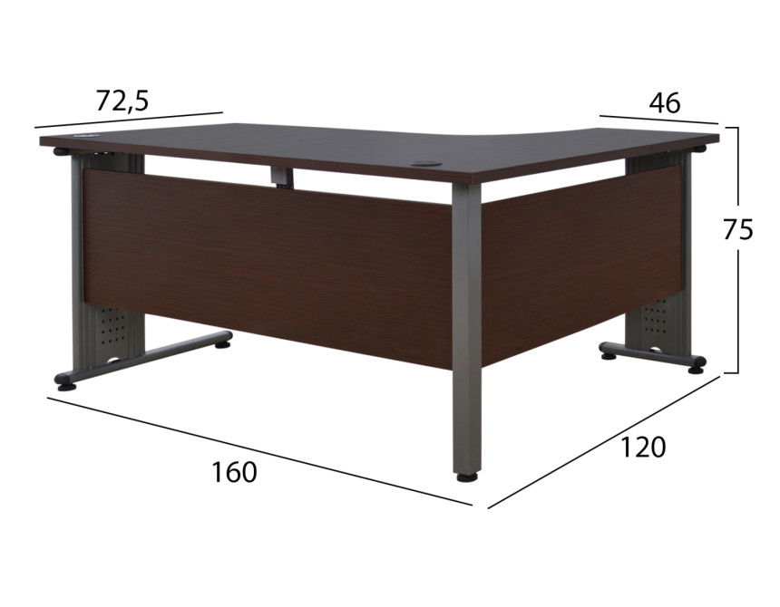 ΣΕΤ ΓΡΑΦΕΙΟΥ 3ΤΜΧ ΣΕ ΧΡΩΜΑ WENGE HM10204.02L