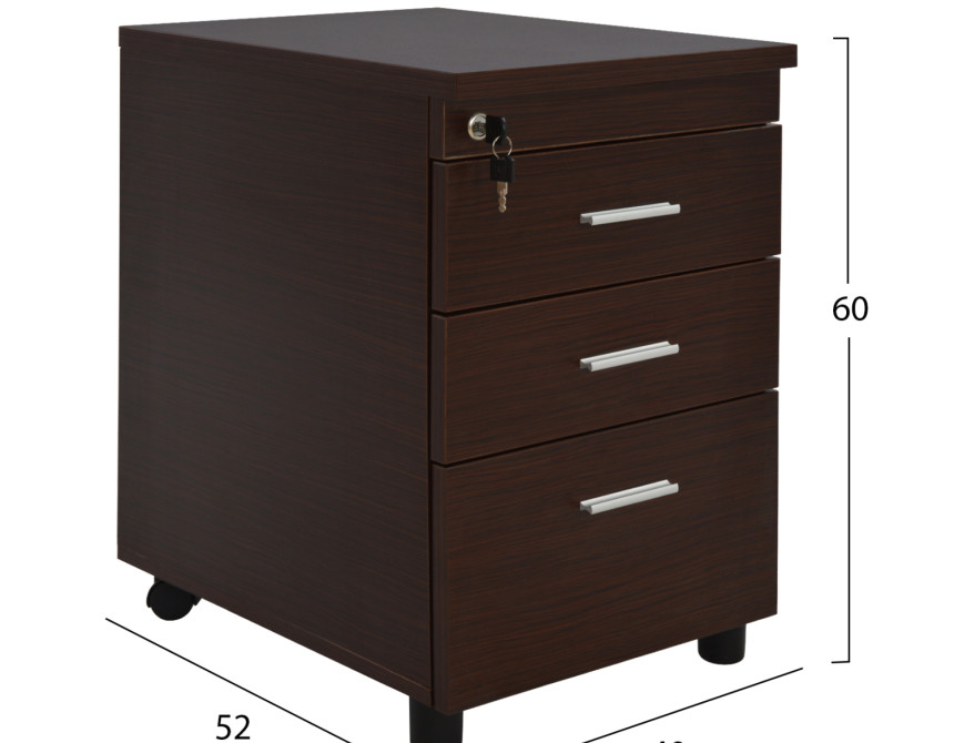 ΣΕΤ ΓΡΑΦΕΙΟΥ 3ΤΜΧ ΣΕ ΧΡΩΜΑ WENGE HM10204.02L