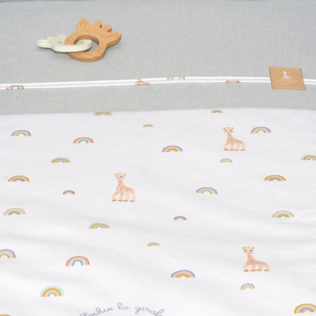 Παπλωματοθήκη με Φερμουάρ 100x140 Design 501 Sophie La Girafe