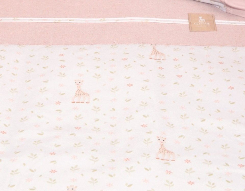 Παπλωματοθήκη με Φερμουάρ 100x140 Design 502 Sophie La Girafe