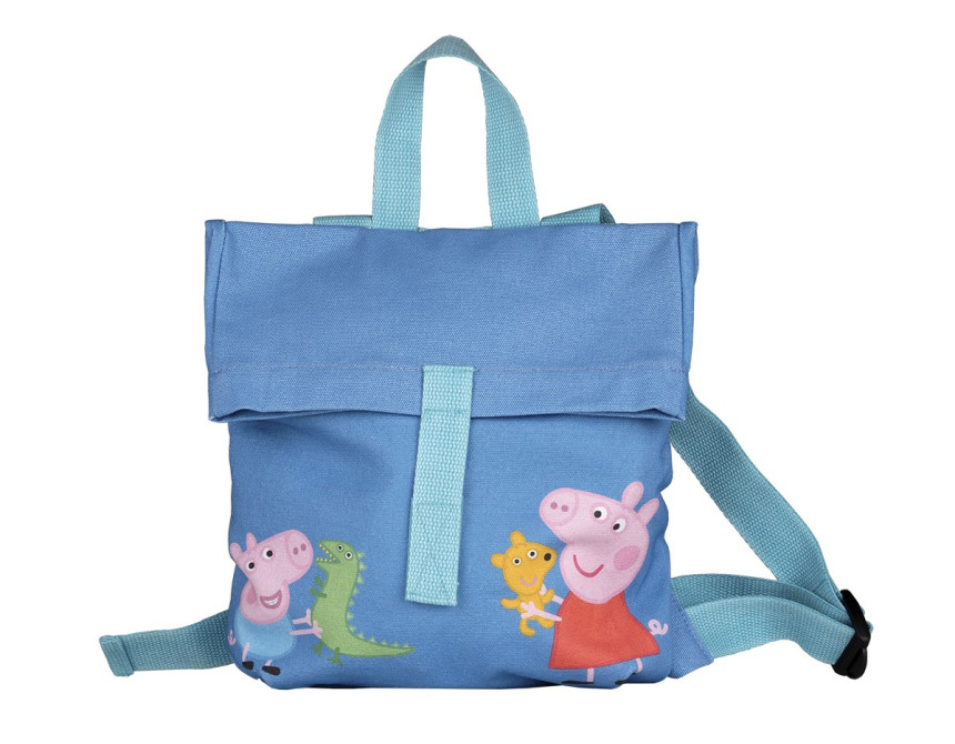 ΣΑΚΙΔΙΟ ΠΛΑΤΗΣ ΜΙΚΡΟ MΠΛΕ PEPPA PIG - PETIT JOUR PARIS