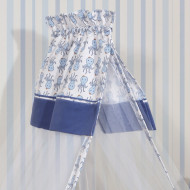 Κουνουπιέρα 180x500 cm Design 941Μπλε-Εμπριμέ