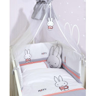 Miffy σετ 9τ Des.65 Προίκα Γκρι με Μεταλλικό Σίδερο Κουνουπιέρας αξίας 23€