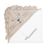 Μπουρνούζι 75x75cm & Γάντι Tam Tam της Trois Kilos Sept
