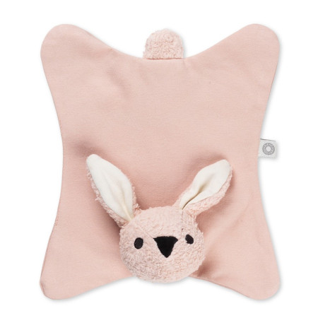 Πανάκι παρηγοριάς ANIKA ROSE RABBIT  από 100% οργανικό βαμβάκι