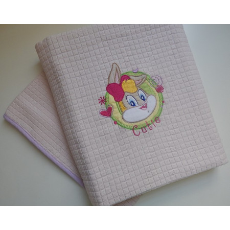 Baby Looney Tunes des.32a Κουβέρτα Πικέ Αγκαλιάς