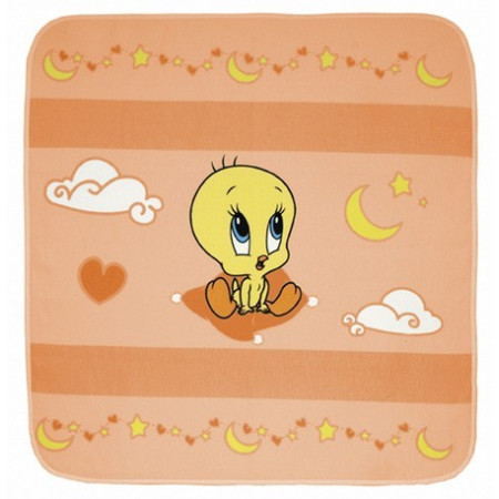 Baby Looney Tunes Κουβέρτα Φανελένια des.49 90x90