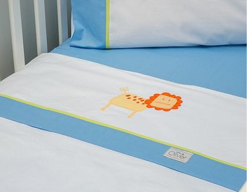 Baby Oliver des.440 Σεντόνια Κούνιας  Σετ 3 τμχ