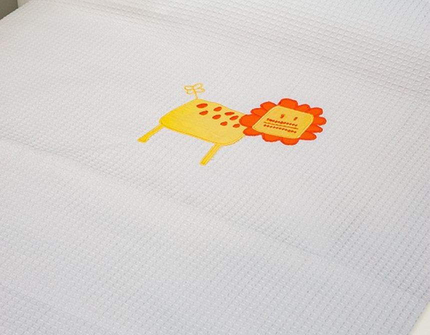 Baby Oliver des.470 Κουβέρτα Πικέ Κούνιας 100x140
