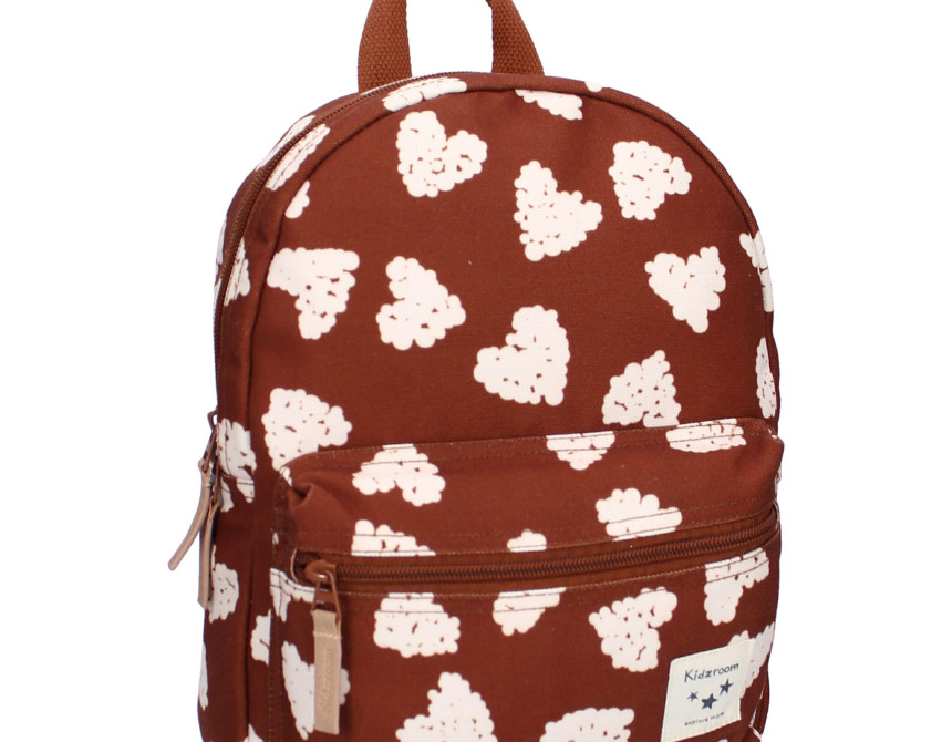 Σακίδιο Kidzroom Adore More Brown 31x23x8