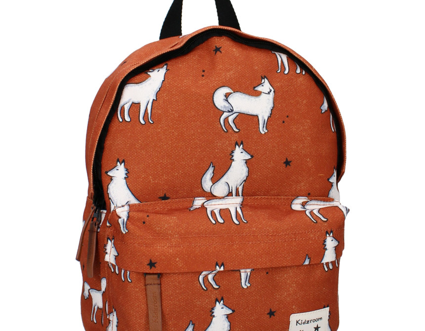 Σακίδιο Kidzroom Wondering Wild Cognac 31x23x8