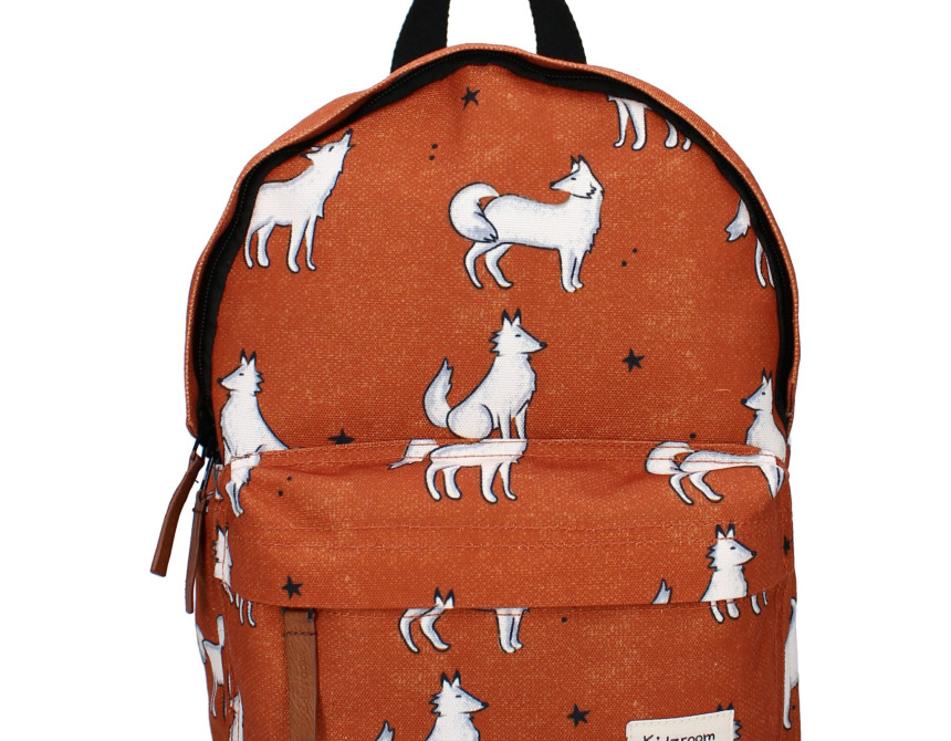 Σακίδιο Kidzroom Wondering Wild Cognac 31x23x8