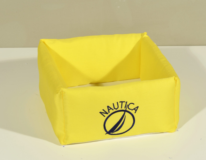 Nautica Des 917 Καλάθι Καλλυντικών Κίτρινο 25x12