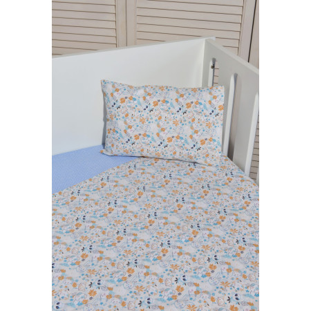 Oliver Baby Σχέδιο 200 σεντόνια κούνιας 100% βαμβάκι - 3 τεμ 110χ160