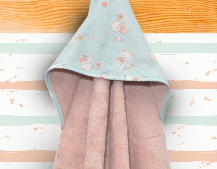 Oliver Baby Μπουρνούζι  - Σχεδιο 212 75x75 100% βαμβάκι 450grs/sqm - Ελληνικής ραφής