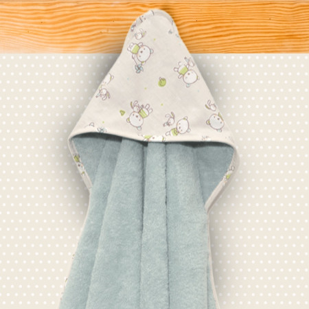 Oliver Baby Μπουρνούζι  - Σχεδιο 213 75x75 100% βαμβάκι 450grs/sqm - Ελληνικής ραφής