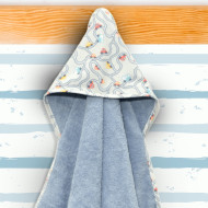 Oliver Baby Μπουρνούζι  - Σχεδιο 214 75x75 100% βαμβάκι 450grs/sqm - Ελληνικής ραφής