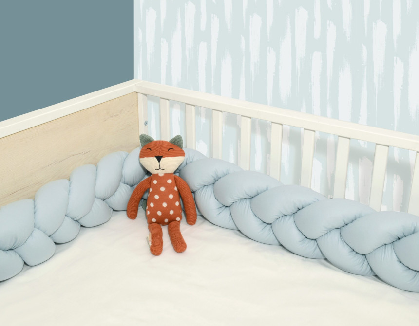 Oliver Baby Des.313 πλεξούδα Μέντα τριπλή Βαμβακερή 20x200