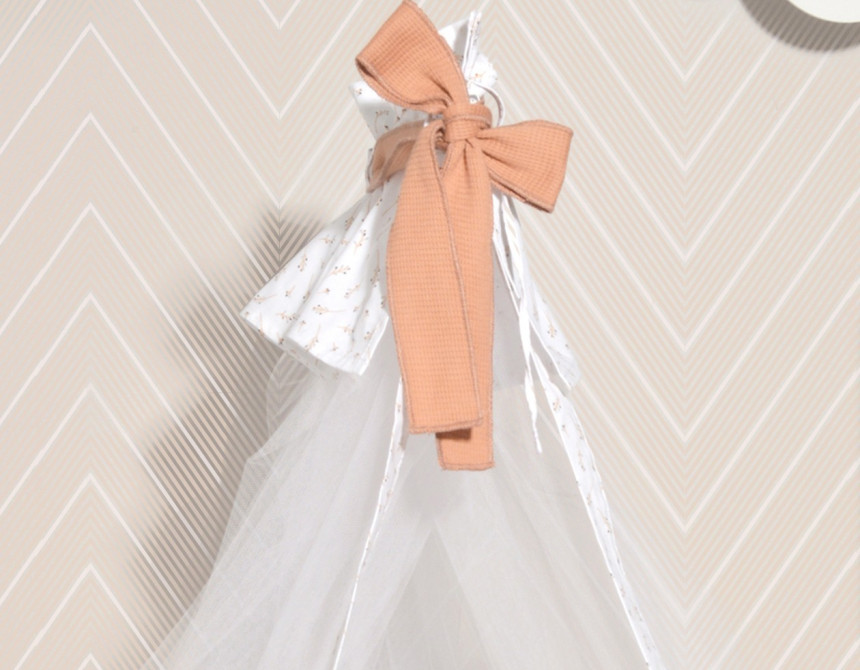 Oliver Baby Des.400 Κουνουπιέρα 180x5 Κεραμιδί