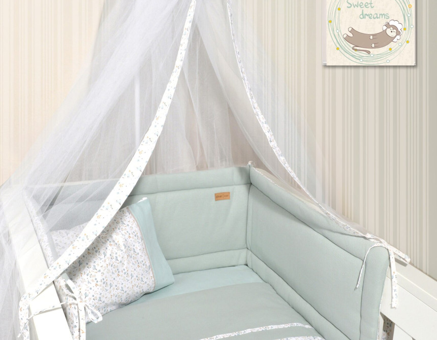 Oliver Baby Des.403 Πάπλωμα & Παπλωματοθήκη 100x140 Μέντα