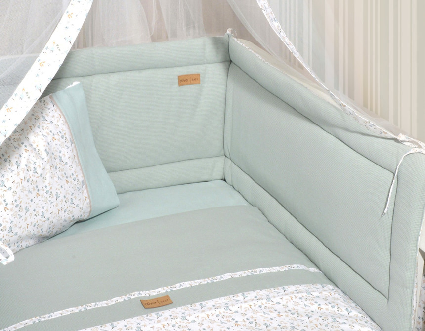 Oliver Baby Des.403 Πάντα Διπλής Όψης 34x210 Μέντα