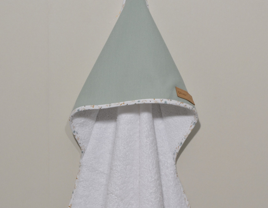Oliver Baby Des.403 Μπουρνούζι Κάπα Μέντα 75x75
