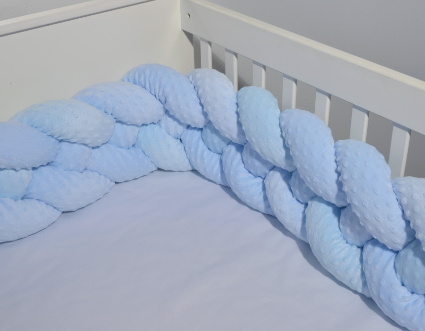 Oliver Baby Des.9210 Πλεξούδα Βελουτέ 24χ200 Ανάγλυφη Σιέλ τετραπλή