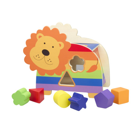 Παιχνίδι Σχημάτων Λιοντάρι Orange Tree Toys
