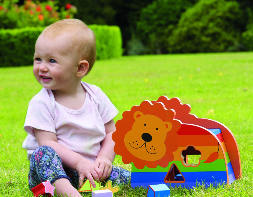 Παιχνίδι Σχημάτων Λιοντάρι Orange Tree Toys