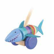 Καρχαρίας Παιχνίδι ώθησης Orange Tree Toys