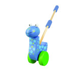 Παιχνίδι ώθησης Diplodocus Orange Tree Toys