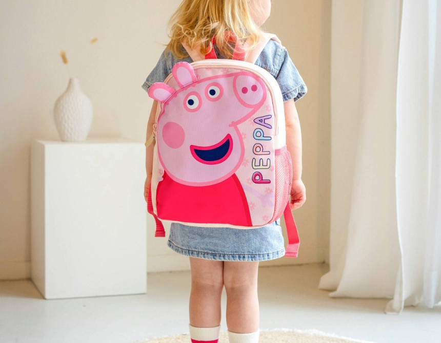 ΣΑΚΙΔΙΟ PEPPA PIG FLUFFY FRIENDS