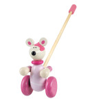 Παιχνίδι ώθησης Pink Mouse Orange Tree Toys