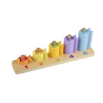 Παιχνίδι Στοίβαξης και Μετρήματος Sea Life Orange Tree Toys