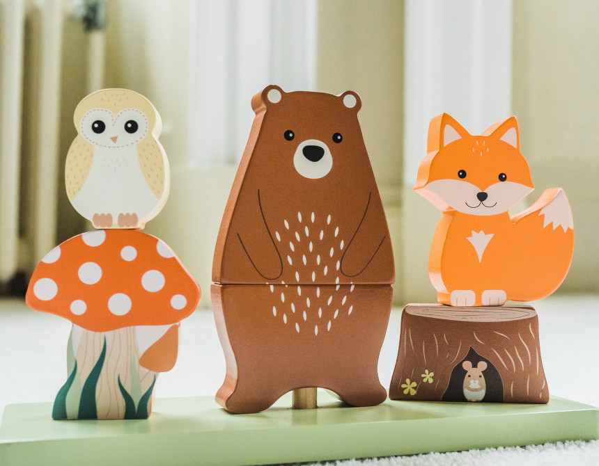 Παιχνίδι ισορροπίας Woodland (FSC®) Orange Tree Toys