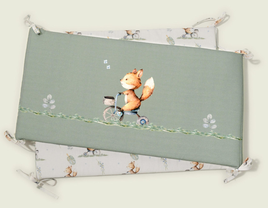 Πάντα Προστασίας Κρεβατιού Design 423 Μέντα Oliver Baby