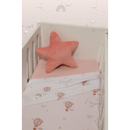 Σεντόνια Λίκνου Σετ 2τ -75x110-100% Βαμβάκι Des.422 Oliver Baby