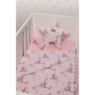 Σεντόνια Λίκνου Σετ 2τ -75x110-100% Βαμβάκι Des.426 Oliver Baby