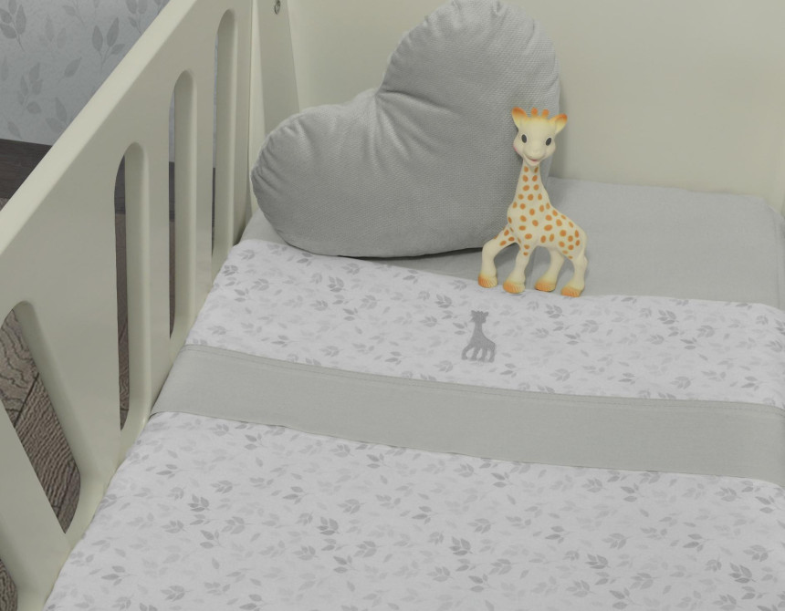 Σεντόνια Λίκνου 2τεμ. 80x110 Design 507 SOPHIE LA GIRAFE
